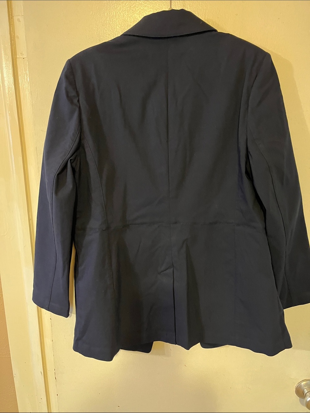 Chico's Navy Single-Button Blazer - Picture 2 of 2